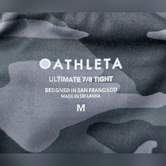 ATHLETA ULTIMATE 7/8 TIGHT WORKOUT LEGGINGS - Picture 6 of 14